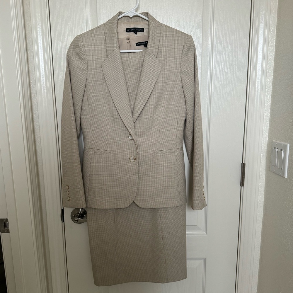 Antonio Melani Dress and Blazer Suit Set